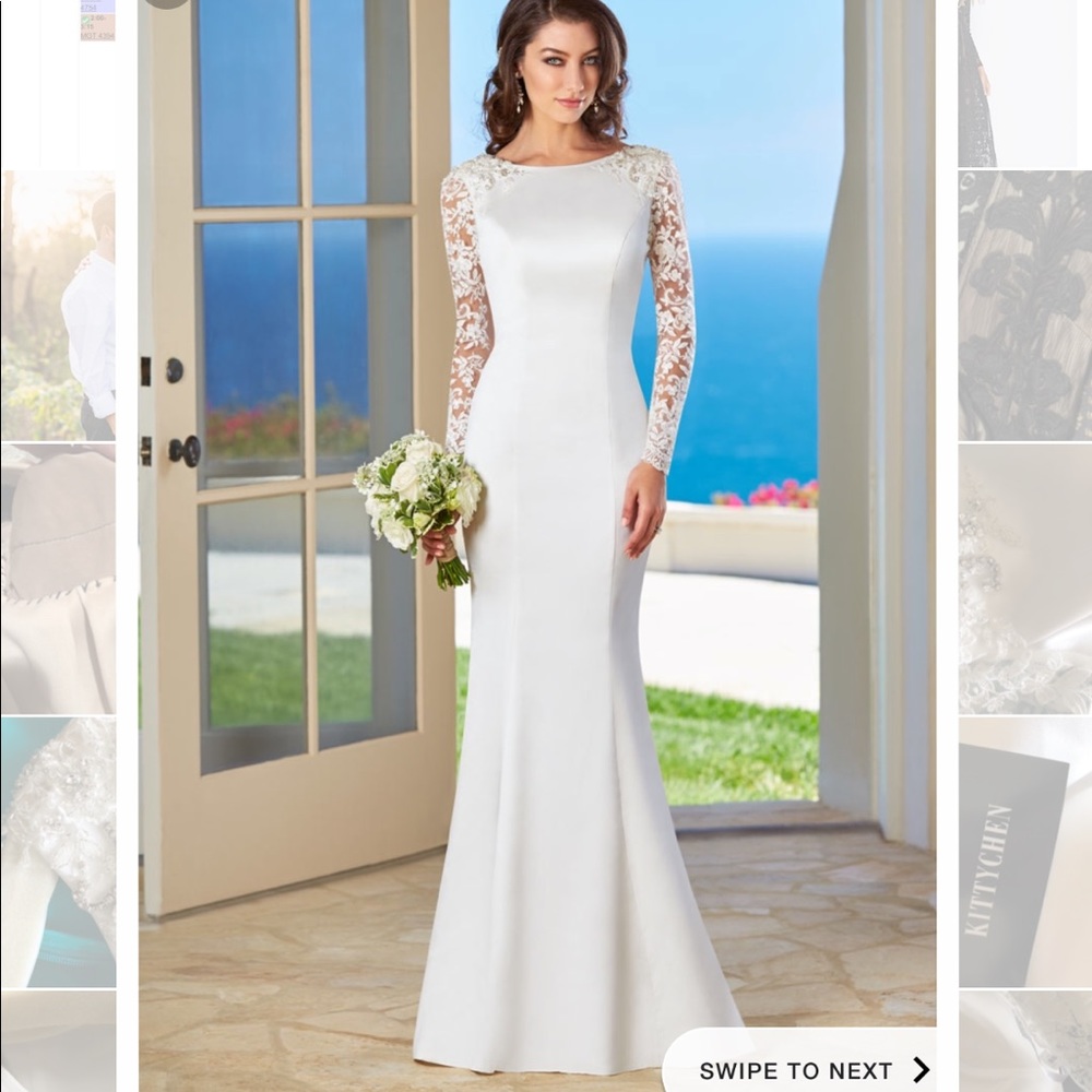 NWT Kitty Chen “Bailey” Wedding Dress!